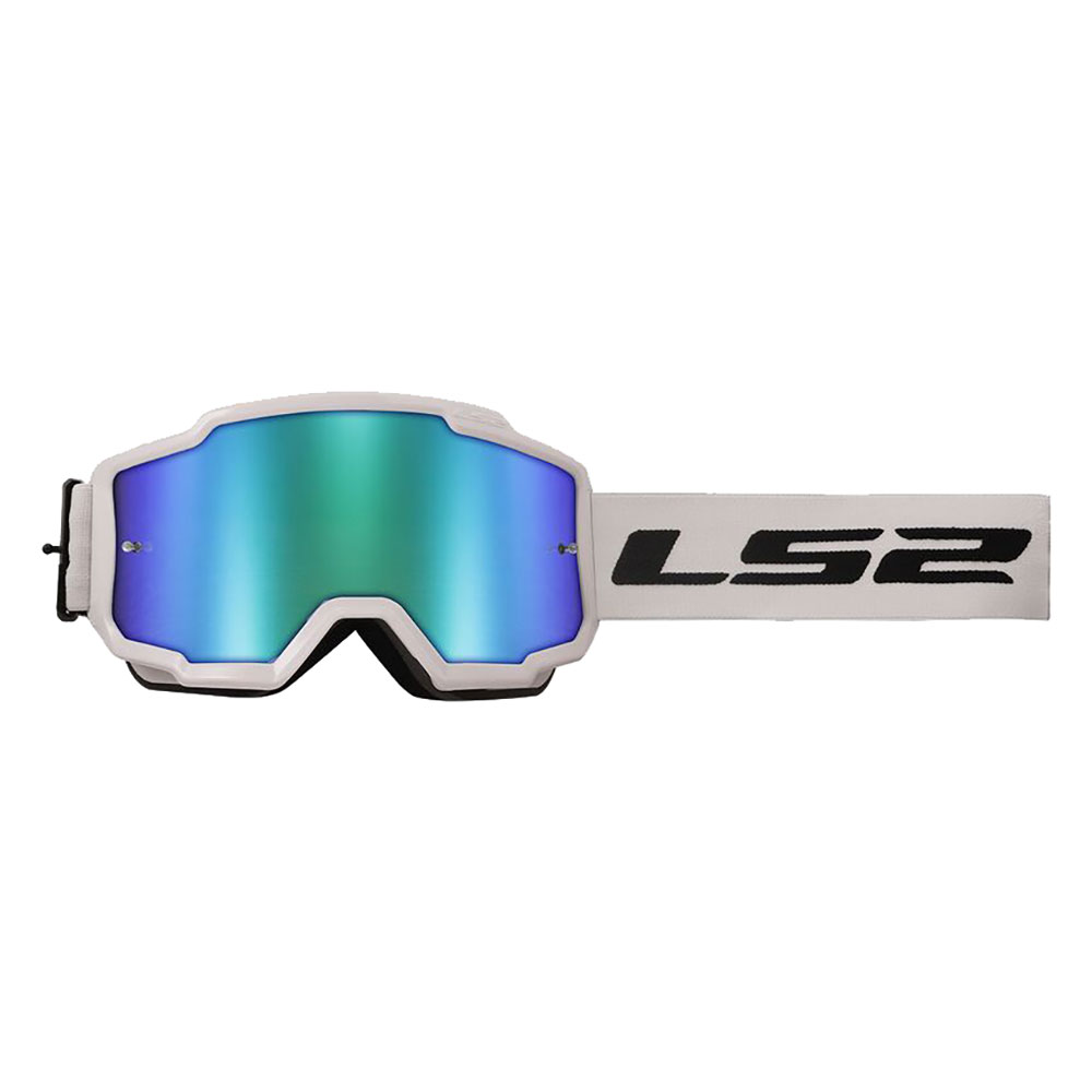 LS2 CHARGER MELNAS MOTO BRILLES AR VIZIERI IRĪDIJS LS2 CHARGER MELNAS MOTO BRILLES AR VIZIERI IRĪDIJS - Image 2