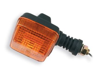 Moto pagrieziena rādītājs, aizmugurē, kreisā puse YAMAHA DT, TDR, TW, XT, XTZ 125-750 1987-2004