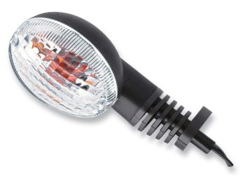 Moto pagrieziena rādītājs, aizmugurē, balts DERBI GPR, SENDA; KAWASAKI EX, KLX, NINJA; MBK XQ; YAMAHA DT, MT-03 50-660 1990-2015