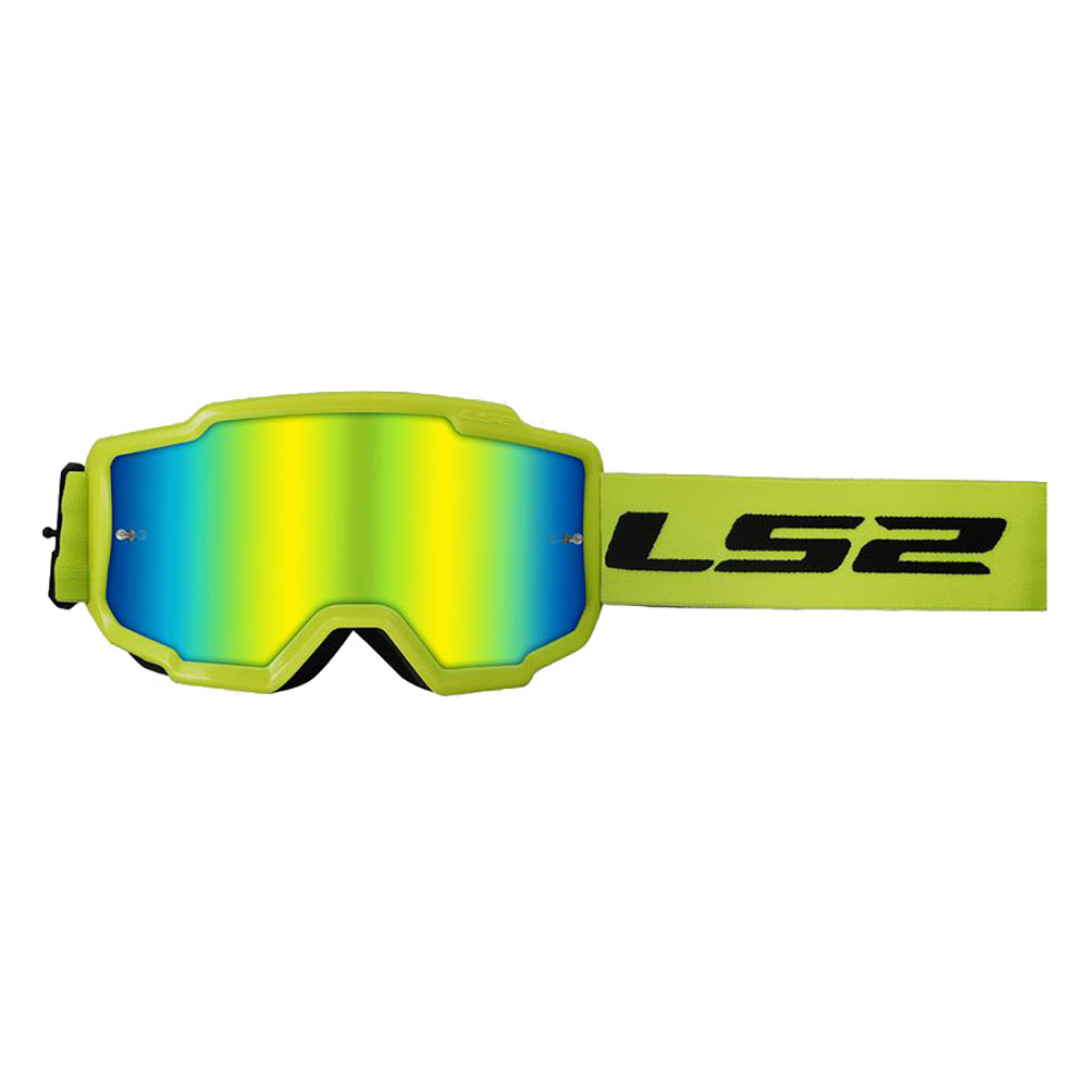 LS2 CHARGER MELNAS MOTO BRILLES AR VIZIERI IRĪDIJS LS2 CHARGER MELNAS MOTO BRILLES AR VIZIERI IRĪDIJS - Image 3