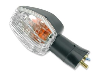 Moto pagrieziena rādītājs, aizmugurē, balts HONDA CB, CBR, FMX 125-1000 2000-2012