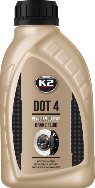 Sintētiskais bremžu šķidrums DOT 4 500 ml Sintētiskais bremžu šķidrums DOT 4 500 ml