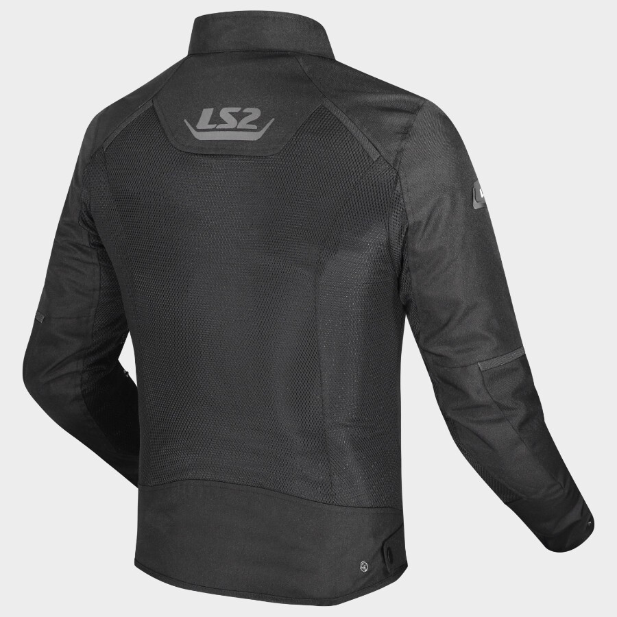 LS2 BREEZE vīriešu moto jaka, melna LS2 BREEZE vīriešu moto jaka, melna - Image 2