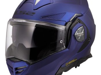 LS2 FF901 ADVANT X SOLID MOTO ĶIVERE TUMŠI ZILA