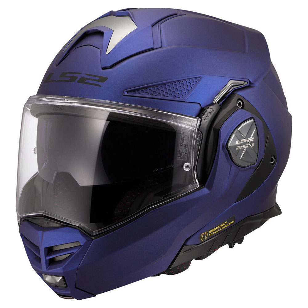 LS2 FF901 ADVANT X SOLID MOTO ĶIVERE TUMŠI ZILA LS2 FF901 ADVANT X SOLID MOTO ĶIVERE TUMŠI ZILA