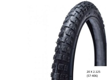 VELOSIPĒDA BMX RIEPA 20 X 2.125 (57-406) M103 AWINA