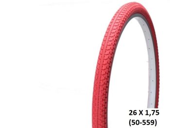 VELOSIPĒDA RIEPA 26 X 1,75 (50-559) AWINA SARKANA