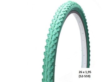 VELOSIPĒDA RIEPA 26 x 1,95 (52-559) Awina zaļa krasa