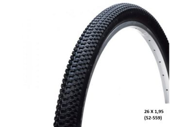 VELOSIPĒDA RIEPA 26 X 1,95 (52-559) AWINA AIZSARDZĪBA PRET DURUMIEM