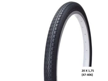 VELOSIPĒDA RIEPA 20 X 1,75 (47-406)
