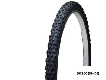 VELOSIPĒDA RIEPA 20X2.00 (51-406) VRB115 BK