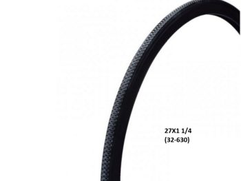 VELOSIPĒDA RIEPA 27X1 1/4 (32-630) VRB74 BK