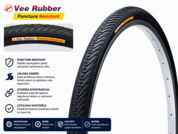 VELOSIPĒDA RIEPA 700X35C VRB097 PRET DURUMIEM OVR17005A
