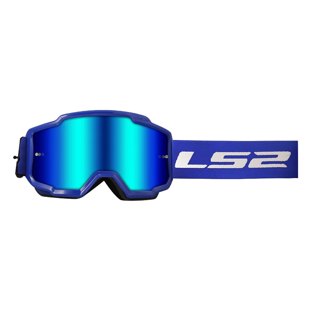 LS2 CHARGER MELNAS MOTO BRILLES AR VIZIERI IRĪDIJS LS2 CHARGER MELNAS MOTO BRILLES AR VIZIERI IRĪDIJS - Image 6