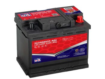 Auto akumulators AD 62Ah 550A