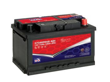 Auto akumulators AD 72Ah 680A