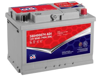 Auto akumulators AD 80Ah 740A