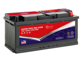 Auto akumulators AD 105Ah 950A AGM
