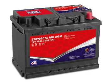 Auto akumulators AD 70Ah 760A AGM