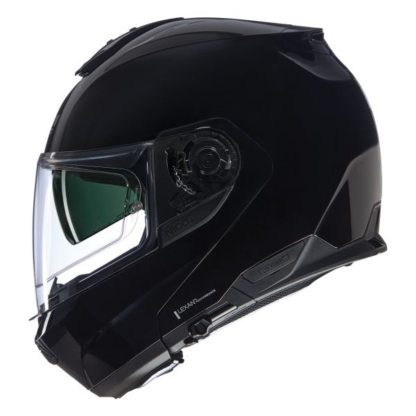 FLIP-UP MOTO ĶIVERE NOLAN N100-6 CLASSICO MELNA LEXAN FLIP-UP MOTO ĶIVERE NOLAN N100-6 CLASSICO MELNA LEXAN - Image 2