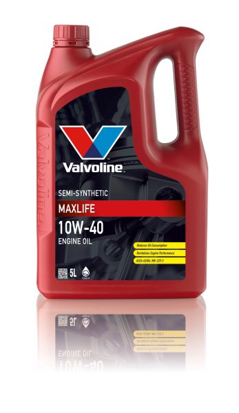 Valvoline MaxLife 10W40 Pussintētiskā motoreļļa 5L Valvoline MaxLife 10W40 Pussintētiskā motoreļļa 5L