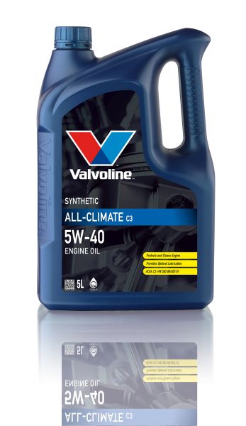 Valvoline All-Climate C3 5W40 Sintētiskā motoreļļa 5L Valvoline All-Climate C3 5W40 Sintētiskā motoreļļa 5L