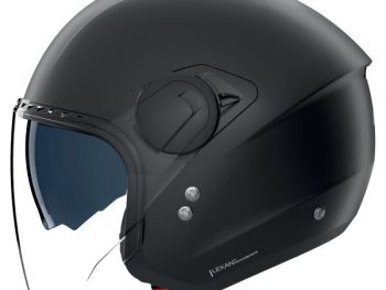 OPEN FACE MOTO ĶIVERE NOLAN N20-2 VISOR CLASSICO MELNA M LEXAN