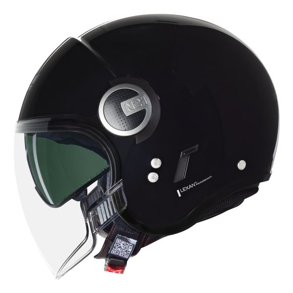OPEN FACE MOTO ĶIVERE NOLAN N21 Visor 06 CLASSICO MELNA LEXAN OPEN FACE MOTO ĶIVERE NOLAN N21 Visor 06 CLASSICO MELNA LEXAN - Image 2