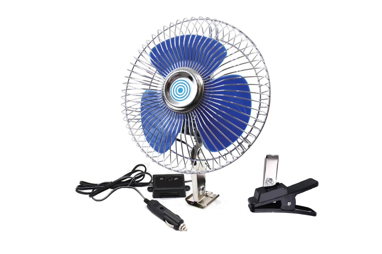 Automašīnas ventilators ar metāla stiprinājumu un klipsi CFAN-15 +12V AMIO-01104 Automašīnas ventilators ar metāla stiprinājumu un klipsi CFAN-15 +12V AMIO-01104