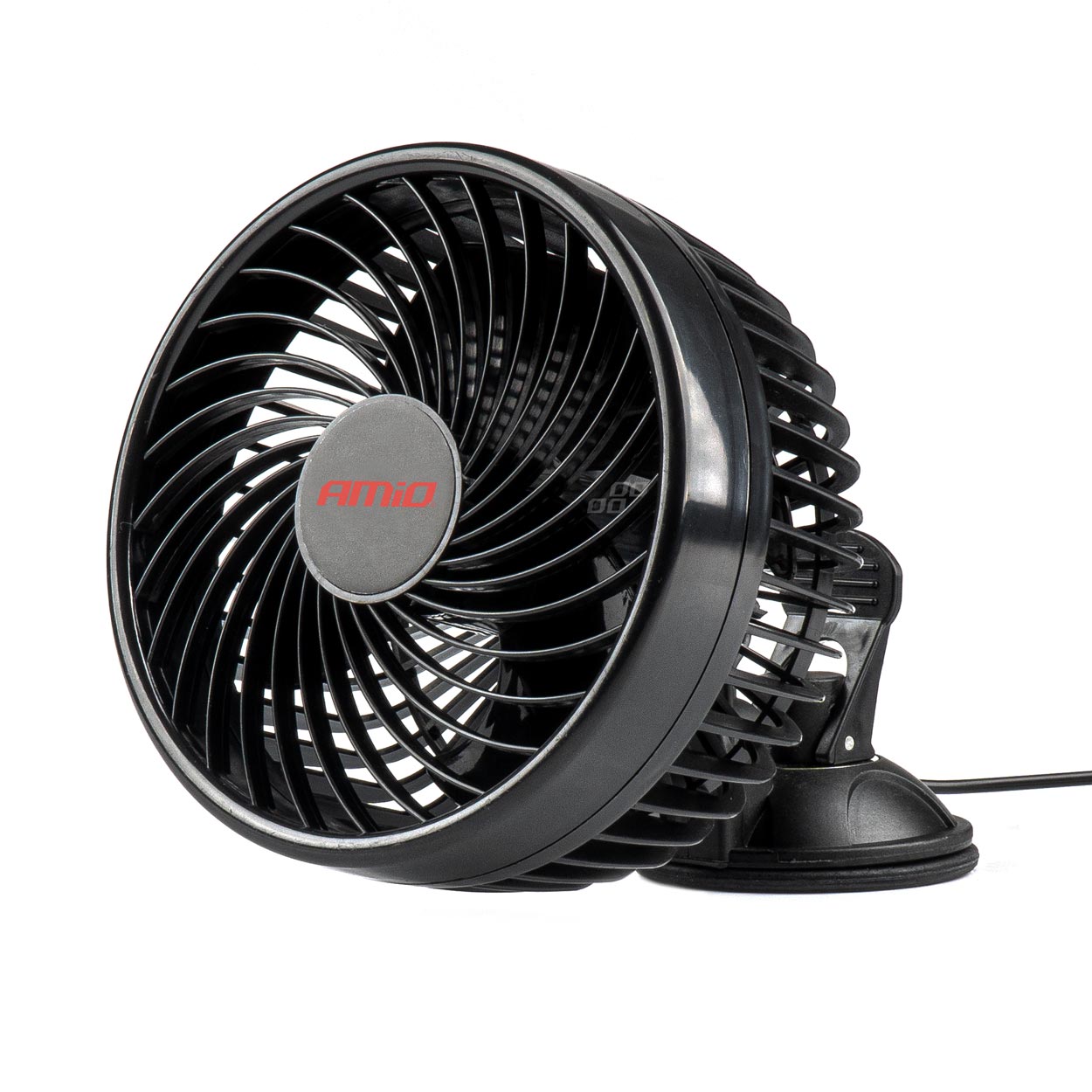 Automašīnas ventilators ar piesūcekni 6" 12V AMIO-03003 Automašīnas ventilators ar piesūcekni 6" 12V AMIO-03003