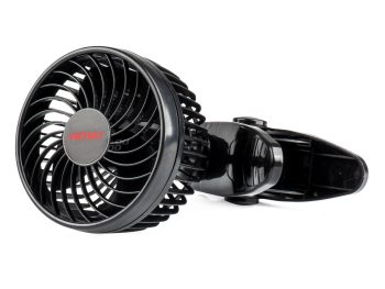 Automašīnas ventilators ar klipsi 4,5" 12V AMIO-03005