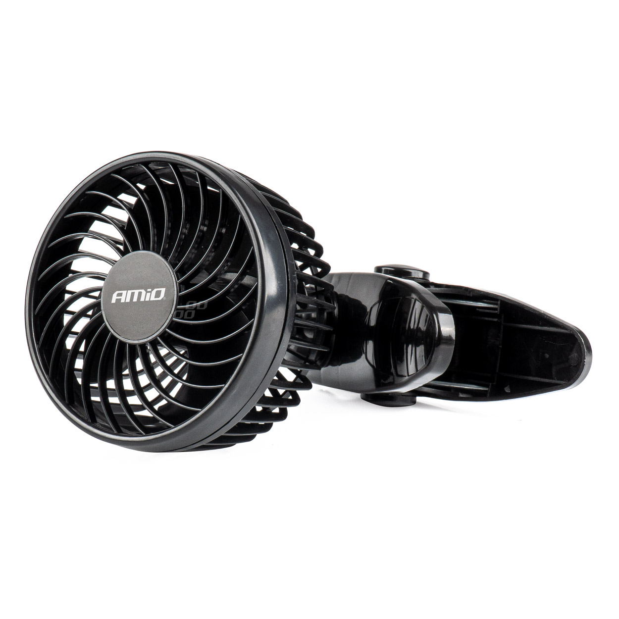 Automašīnas ventilators ar klipsi 4,5" 24V AMIO-03006 Automašīnas ventilators ar klipsi 4,5" 24V AMIO-03006