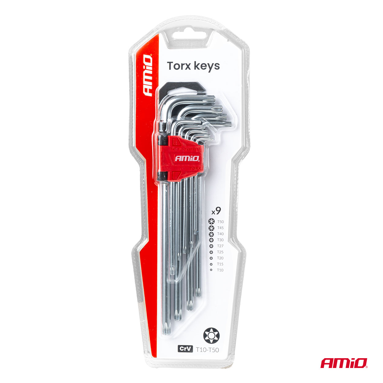 TORX atslēga GARĀ 230 mm 9 gab. TKL TORX atslēga GARĀ 230 mm 9 gab. TKL - Image 5