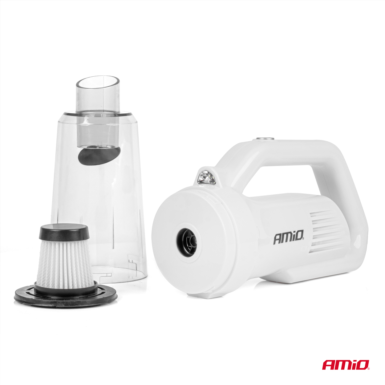 Automašīnas putekļsūcējs 12V 60W HEPA 5kPa AMIO-03691 Automašīnas putekļsūcējs 12V 60W HEPA 5kPa AMIO-03691 - Image 6