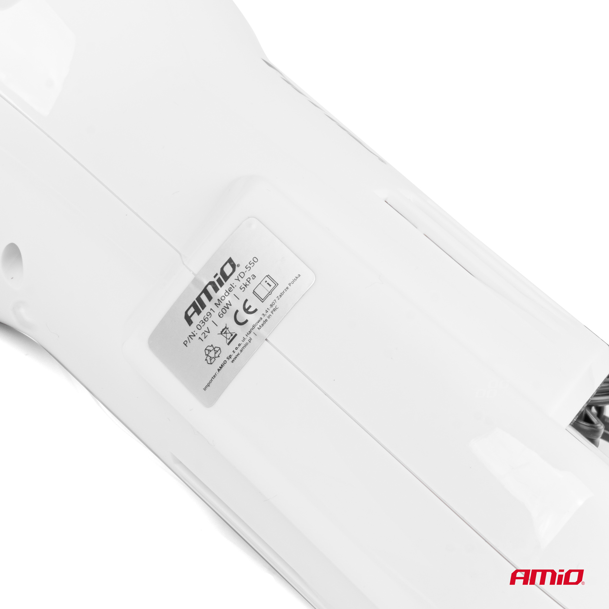 Automašīnas putekļsūcējs 12V 60W HEPA 5kPa AMIO-03691 Automašīnas putekļsūcējs 12V 60W HEPA 5kPa AMIO-03691 - Image 9
