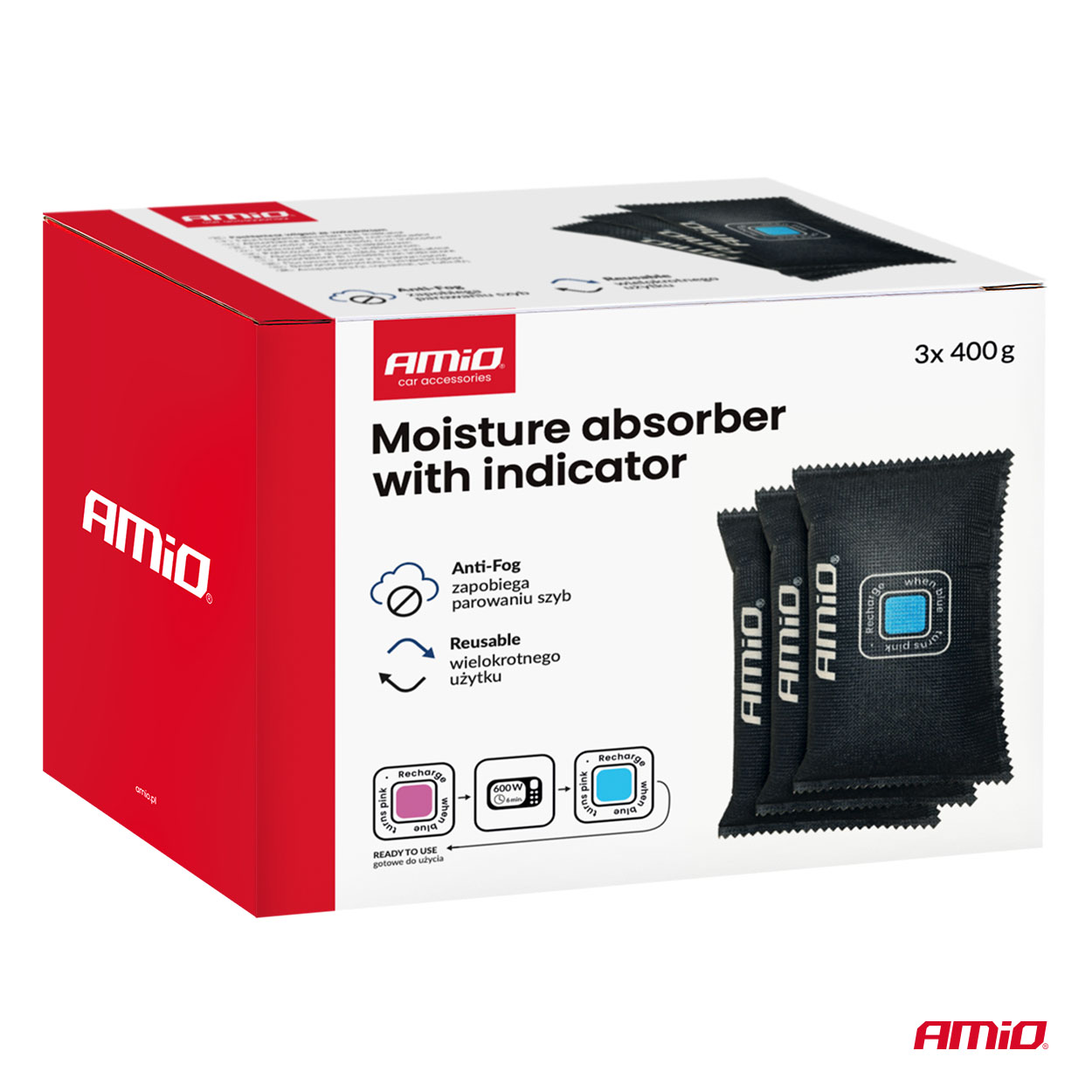 Mitruma absorbents ar indikatoru 3x400g AMIO-04878 Mitruma absorbents ar indikatoru 3x400g AMIO-04878 - Image 10