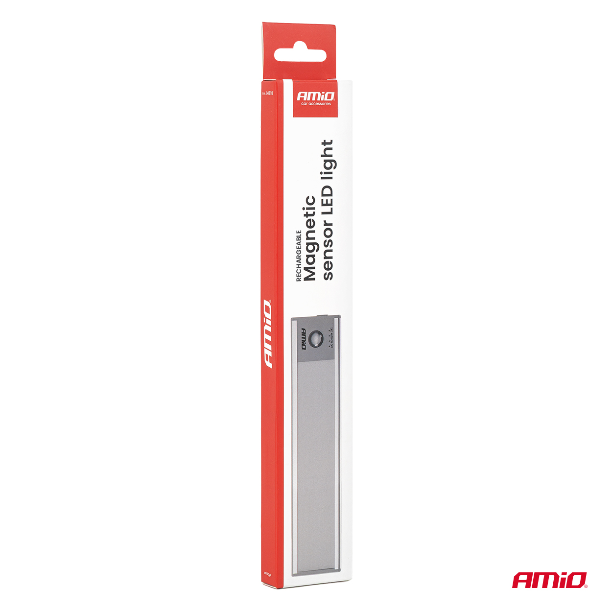 Uzlādējama magnētiskā sensora LED gaisma 1.2W 1000mAh AMIO-04893 Uzlādējama magnētiskā sensora LED gaisma 1.2W 1000mAh AMIO-04893 - Image 11