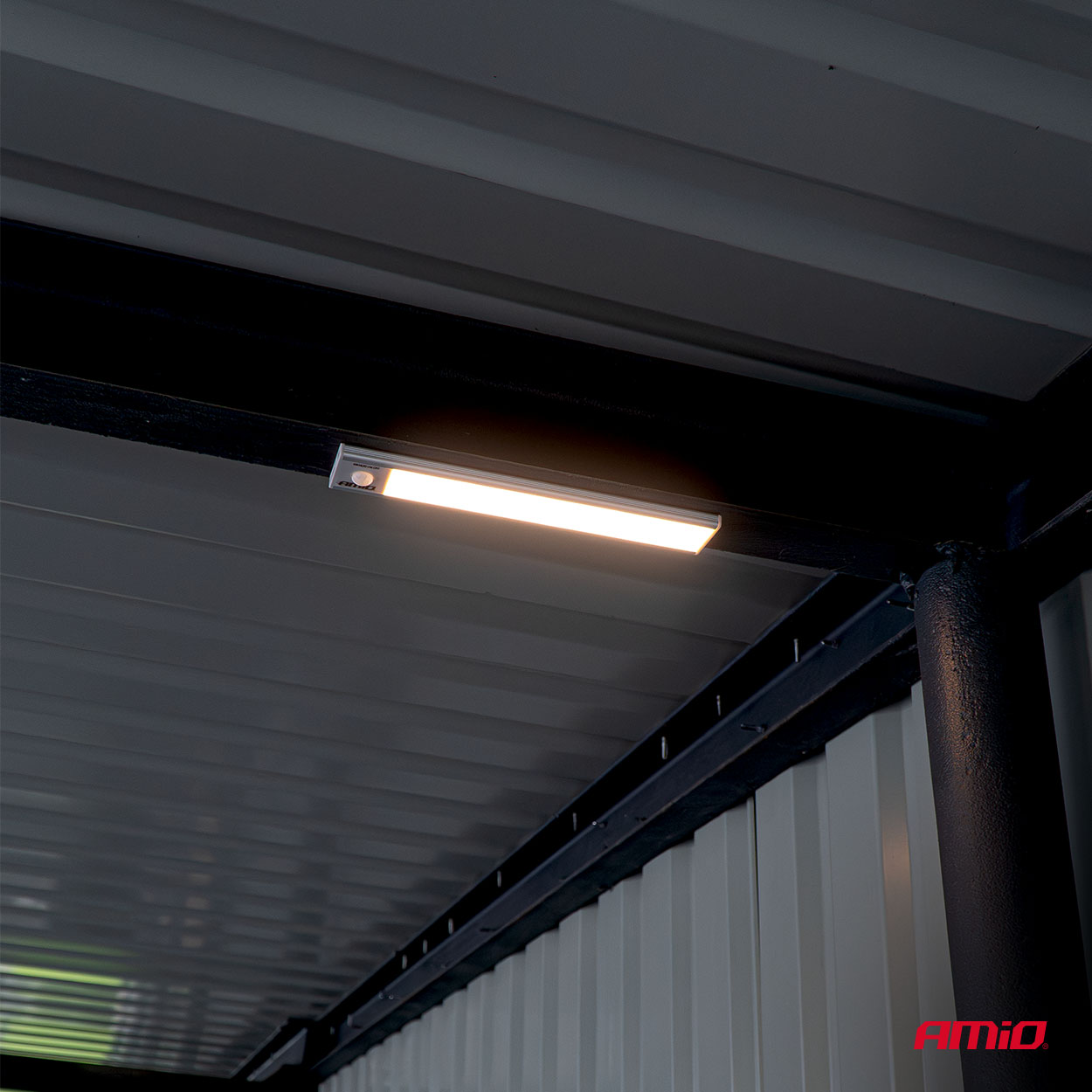 Uzlādējama magnētiskā sensora LED gaisma 1.2W 1000mAh AMIO-04893 Uzlādējama magnētiskā sensora LED gaisma 1.2W 1000mAh AMIO-04893 - Image 4