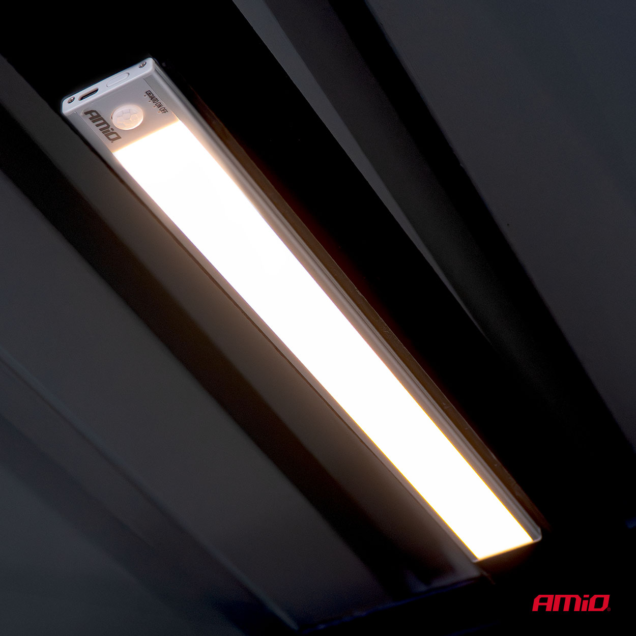 Uzlādējama magnētiskā sensora LED gaisma 2W 1500mAh AMIO-04894 Uzlādējama magnētiskā sensora LED gaisma 2W 1500mAh AMIO-04894 - Image 2