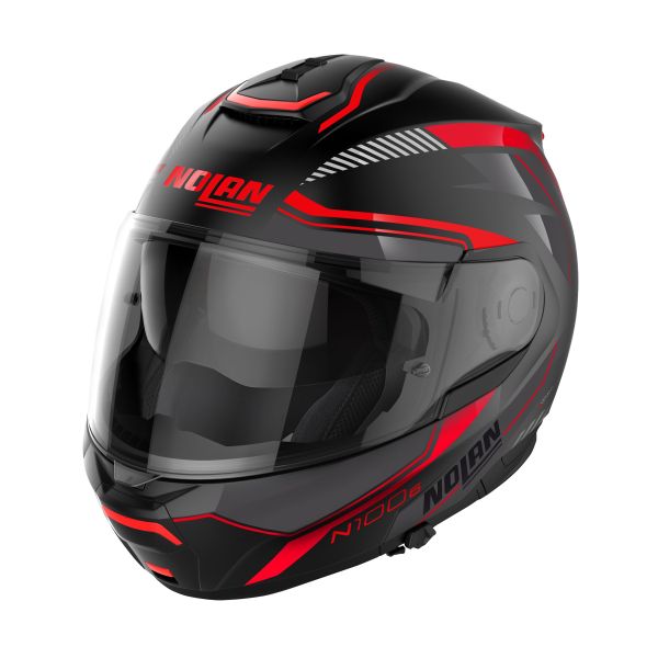 FLIP-UP MOTO ĶIVERE NOLAN N100-6 SURVEYOR N-COM 21 ANTRACĪTA/SARKANA/BALTA, 2XL LEXAN FLIP-UP MOTO ĶIVERE NOLAN N100-6 SURVEYOR N-COM 21 ANTRACĪTA/SARKANA/BALTA, 2XL LEXAN