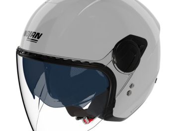 OPEN FACE MOTO ĶIVERE NOLAN N20-2 VISOR CLASSICO BALTA LEXAN