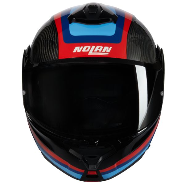 FLIP-UP MOTO ĶIVERE NOLAN X-1005 U.C. GRAN TOUR ZILA/CARBON/JŪRAS ZILA/SARKANA (Iekļauts tonēts vizieris) CARBON FLIP-UP MOTO ĶIVERE NOLAN X-1005 U.C. GRAN TOUR ZILA/CARBON/JŪRAS ZILA/SARKANA (Iekļauts tonēts vizieris) CARBON - Image 3