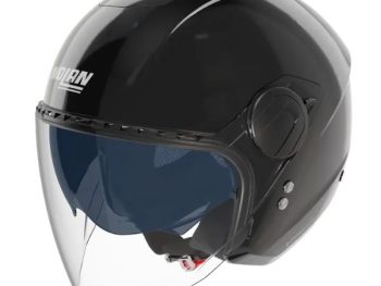 OPEN FACE MOTO ĶIVERE NOLAN N20-2 VISOR CLASSICO MELNA LEXAN