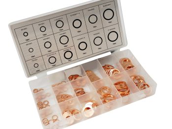 Vara blīvju komplekts 150 gab. Silver 10543