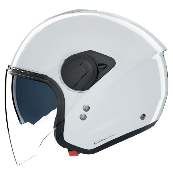 OPEN FACE MOTO ĶIVERE NOLAN N20-2 VISOR CLASSICO BALTA LEXAN OPEN FACE MOTO ĶIVERE NOLAN N20-2 VISOR CLASSICO BALTA LEXAN - Image 2