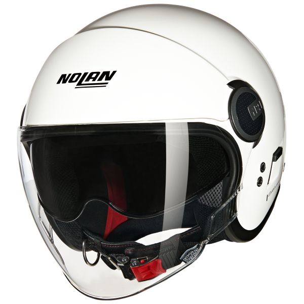OPEN FACE MOTO ĶIVERE NOLAN N21 Visor 06 CLASSICO BALTA LEXAN OPEN FACE MOTO ĶIVERE NOLAN N21 Visor 06 CLASSICO BALTA LEXAN