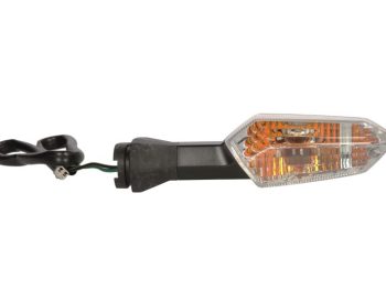 Moto pagrieziena rādītājs, aizmugurē, labā puse, balts KAWASAKI ER-6F, ER-6N, KLE, KLZ, Z 650/750/1000 2009-2017