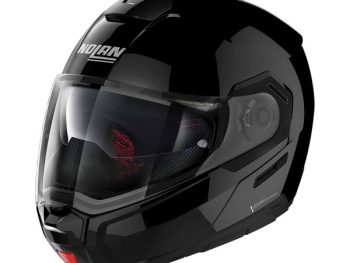 FLIP-UP MOTO ĶIVERE NOLAN N90-3 06 CLASSIC N-COM 3 MELNA, XS LEXAN
