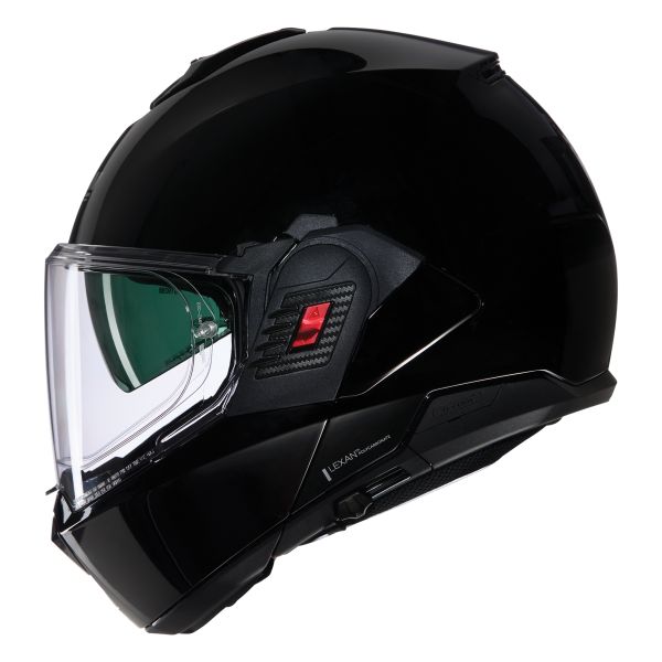 FLIP-UP MOTO ĶIVERE NOLAN N120-1 CLASSICO MELNA LEXAN FLIP-UP MOTO ĶIVERE NOLAN N120-1 CLASSICO MELNA LEXAN - Image 4