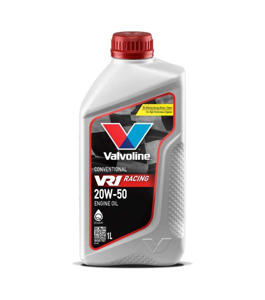 Valvoline VR1 Racing 20W50 minerāla motoreļļa 1L Valvoline VR1 Racing 20W50 minerāla motoreļļa 1L